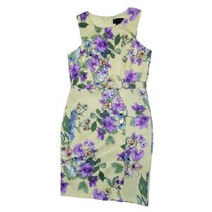 Stella & Julie Floral Midi Dress Like New Size 8